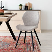 Keto tuoli beige Monza 60, mustat jalat