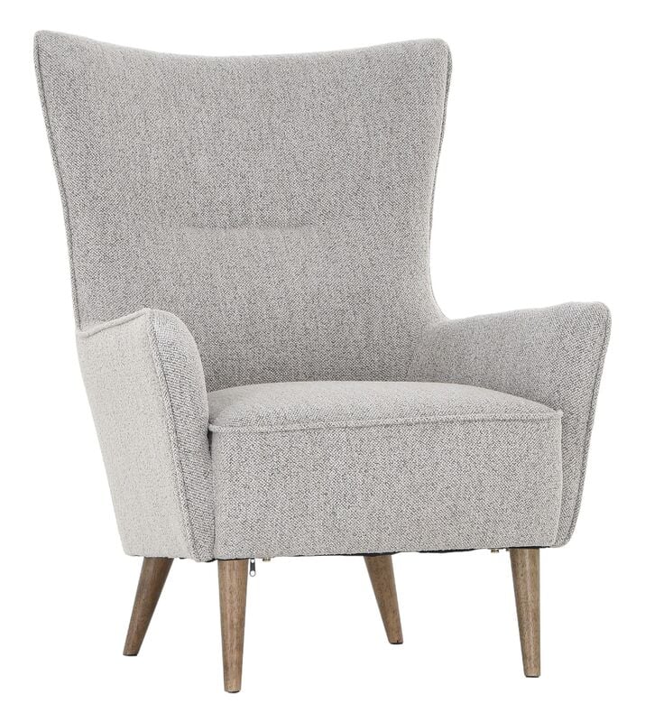 Ilona nojatuoli beige Monza 60, mustat jalat