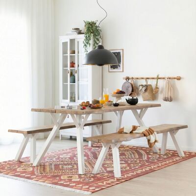 Lana 6-hengen penkkiryhmä puuvalmis