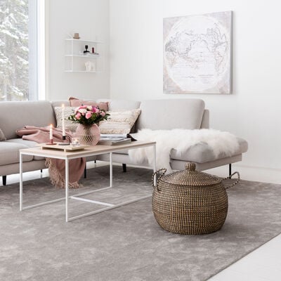 VM Carpet Hattara matto oma koko roosa 235x250 cm, ilman kanttausta