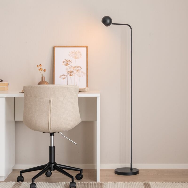 Lucide Comet ladattava pöytävalaisin musta