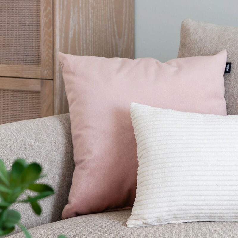 Leimu koristetyyny 45x45 cm vaalea roosa