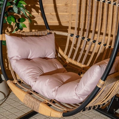 Laavu istuinpehmuste sisä-/ulkokäyttöön 40x105 cm vaalea hiekka