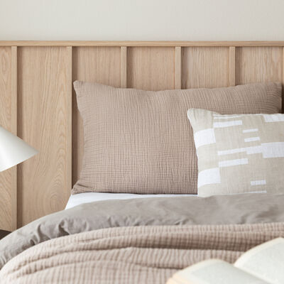 Halla tyynynpäällinen 50x80 cm maitokahvi