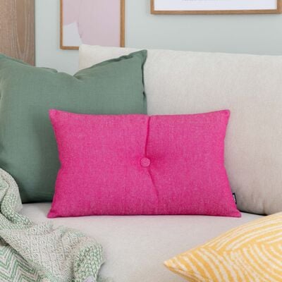 Tiuku koristetyyny 30x50 cm taivaansininen