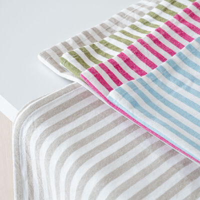 Liitu keittiöpyyhe 50x70 cm taivaansininen/valkoinen