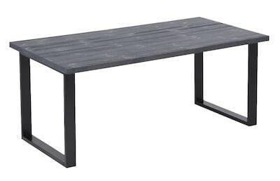 Seela lankkupöytä 180x90 cm musta