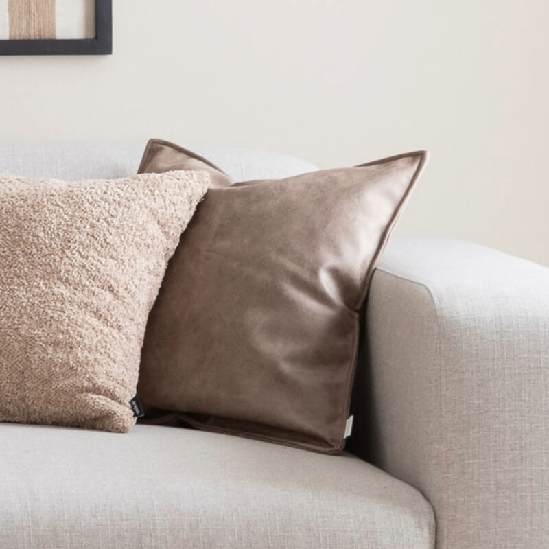 Svanefors Lycke tyynynpäällinen 45x45cm tummanruskea