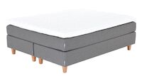 Unia Ergo jenkkisänkypaketti 160 cm harmaa, Unia Muoto pp, jalat 14 cm