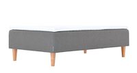 Unia Ergo runkopatjapaketti 120 cm harmaa, Unia Ergo pp, jalat 23 cm