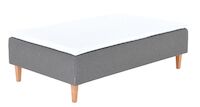 Unia Ergo runkopatjapaketti 120 cm harmaa, Unia Ergo pp, jalat 23 cm
