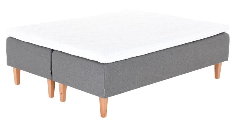 Unia Ergo runkopatjapaketti 160 cm harmaa, Unia Muoto pp, jalat 23 cm