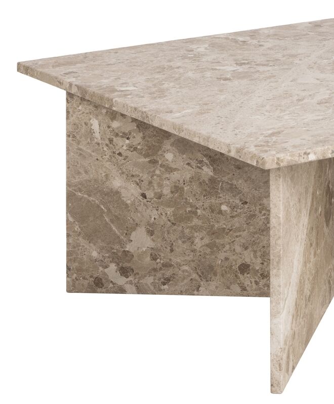 Vega marmori sohvapöytä 140x70 cm matta latte