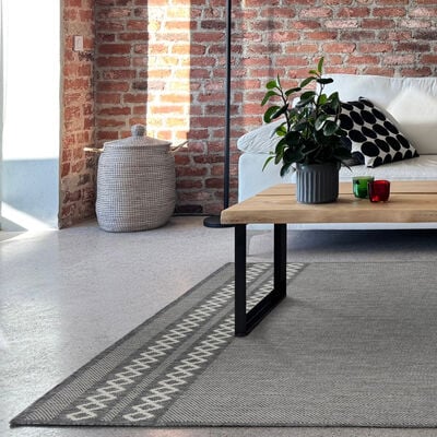 Mila matto 80x250 cm harmaa