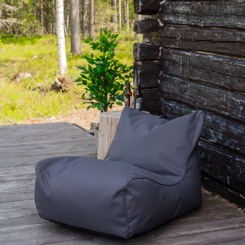 Jade Outdoor säkkituoli grafiitinharmaa