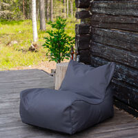 Jade Outdoor säkkituoli grafiitinharmaa