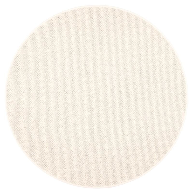 VM Carpet Hehku villamatto pyöreä valkoinen 69 kantattu