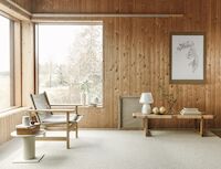 VM Carpet Hehku villamatto greige 274 kantattu