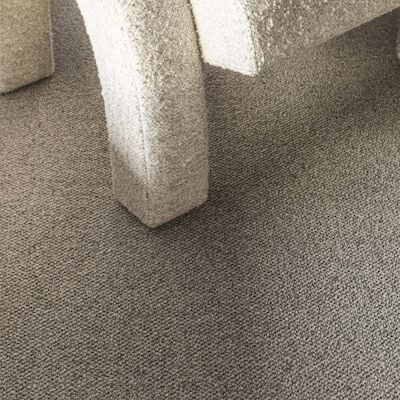 VM Carpet Hiillos villamatto Ø200 cm ruskea 752 kantattu