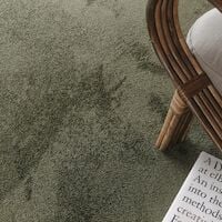 VM Carpet Onni nukkamatto Ø133 cm vihreä 26 kantattu