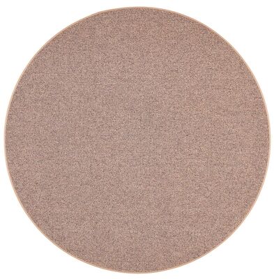 VM Carpet Tweed matto Ø160 cm 94 tummanharmaa, kantattu