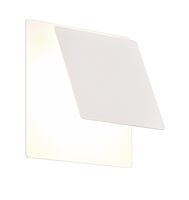 Trio Mio LED seinävalaisin neliö mattavalkoinen