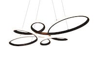Trio Fly LED riippuvalaisin mattamusta