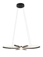 Trio Fly LED riippuvalaisin mattamusta