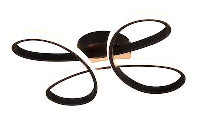 Trio Fly LED kattovalaisin 40 cm mattavalkoinen 4000K