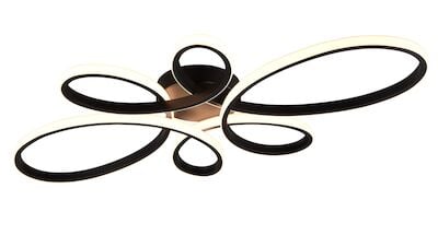 Trio Fly LED kattovalaisin 83 cm mattavalkoinen 4000K