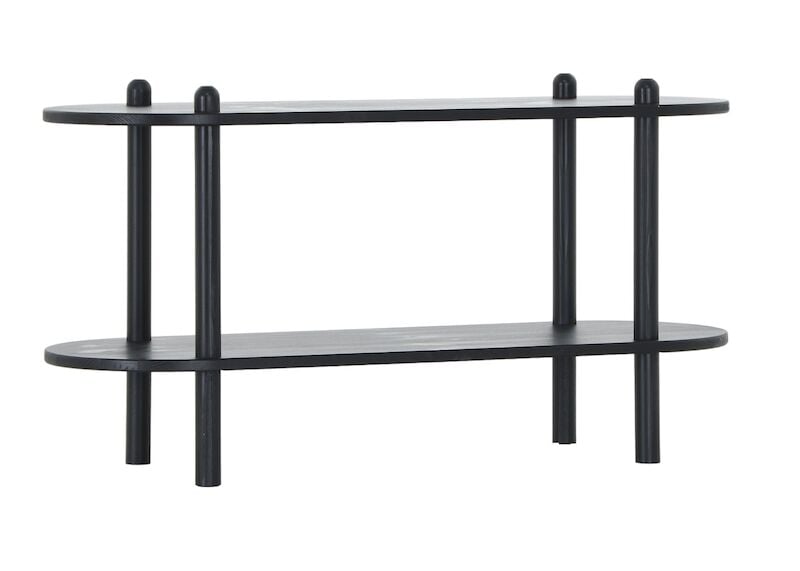 Askel korkea taso 100x35x53,5 cm hiili