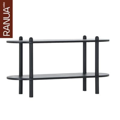 Askel korkea taso 100x35x53,5 cm puuvalmis