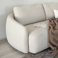 Haave 3-istuttava sohva beige Julen 19