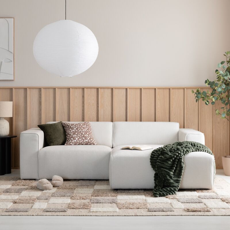 Hali divaanisohva oikea Storm 02 valkoinen