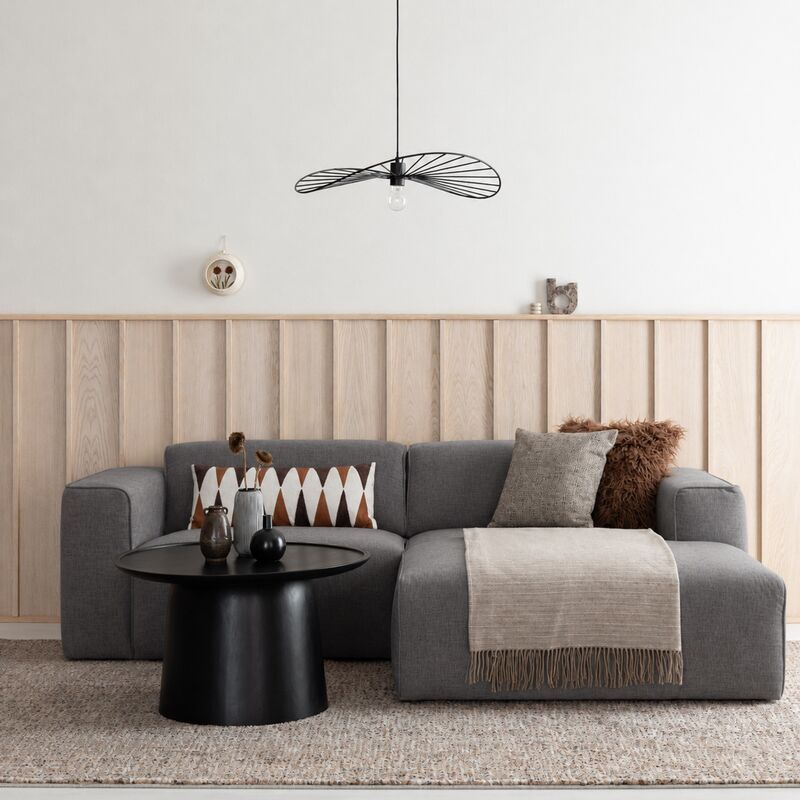 Hali divaanisohva oikea Home 12 harmaa