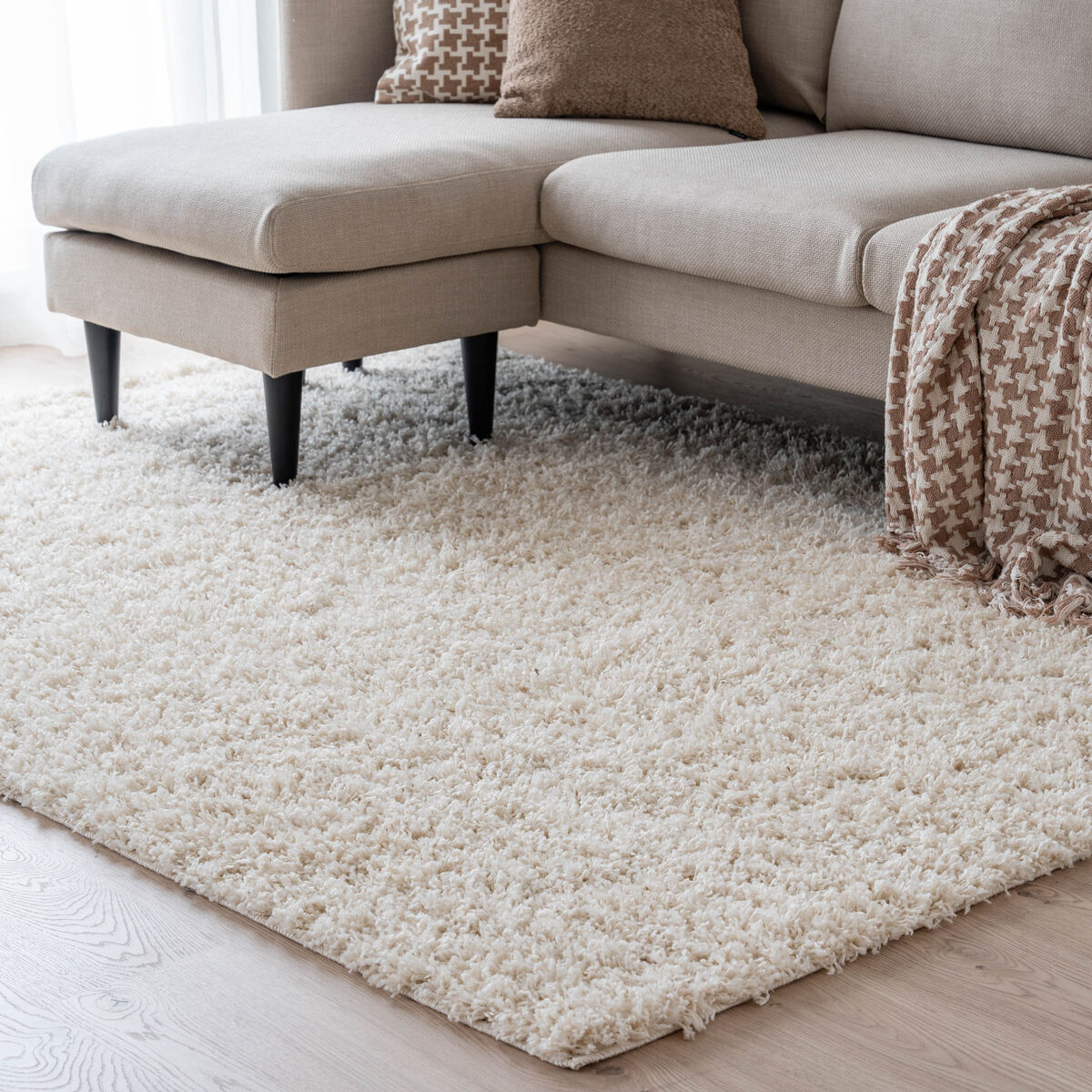 Vivano Kimmel nukkamatto 200x290 cm valkoinen