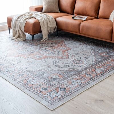 Vivano Kartano matto 200x290 cm harmaa