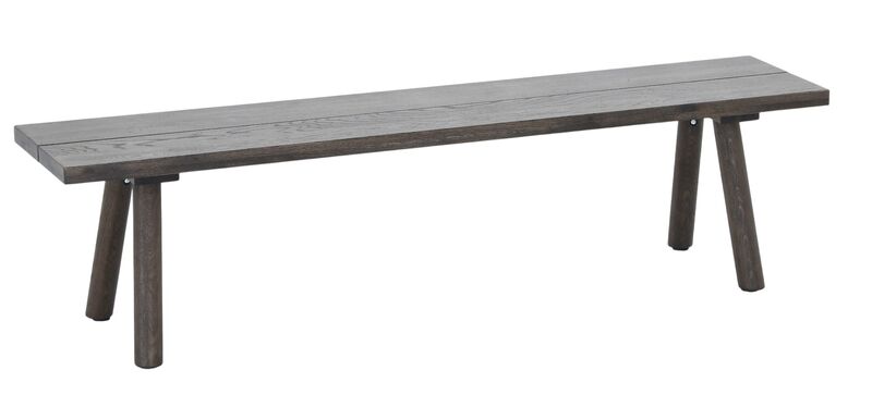 Veini tammi penkki 170x35,5 cm savunharmaa tammi