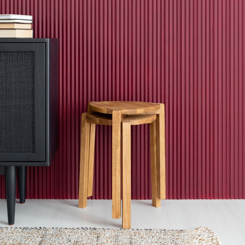 Koto jakkara öljytty tammi