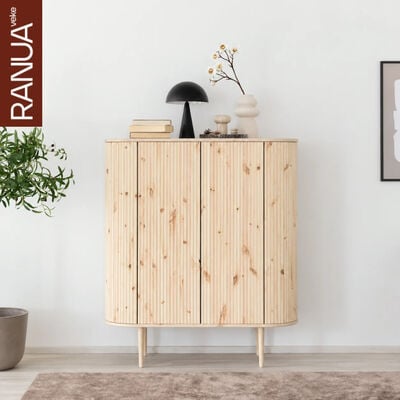 Taimi kaappi 111x41x127,5 cm puuvalmis rakennussarja