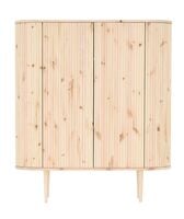 Taimi kaappi 111x41x127,5 cm puuvalmis rakennussarja