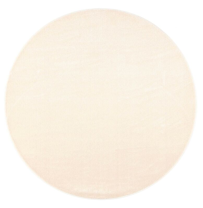 VM Carpet Satine matto pyöreä valkoinen
