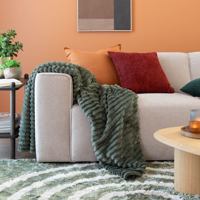 4Living Morris torkkupeitto 140x200 cm vihreä