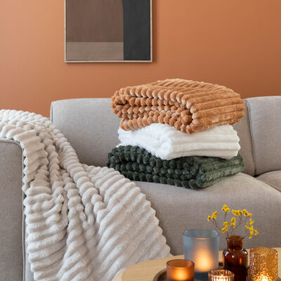 4Living Morris torkkupeitto 140x200 cm vihreä