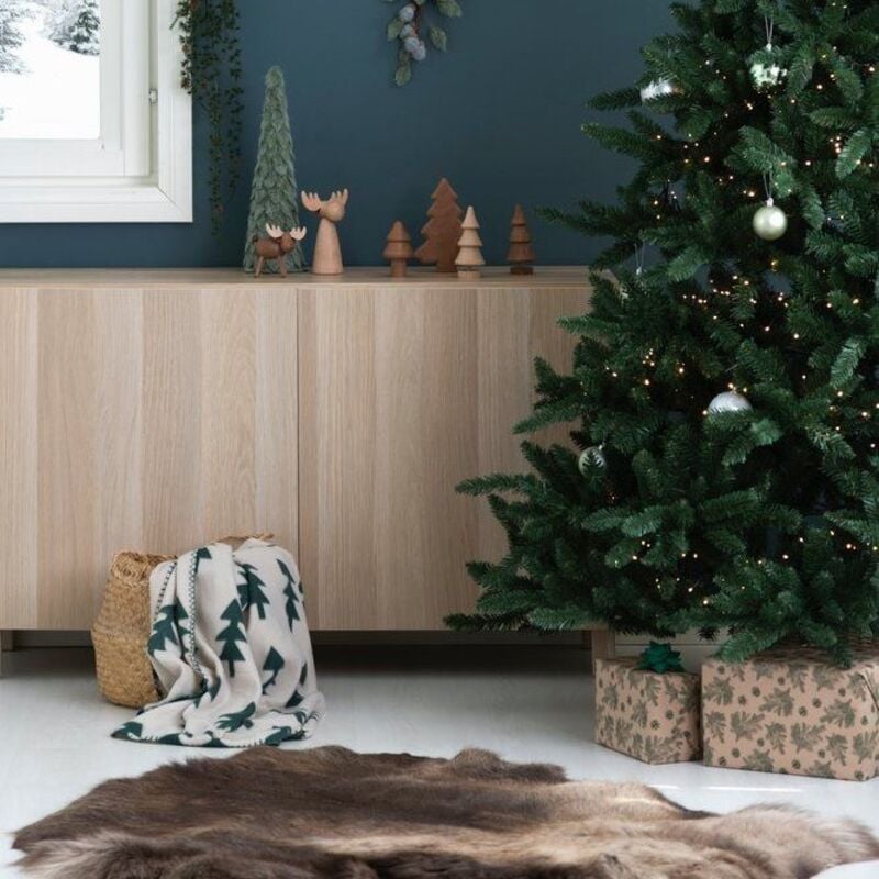 Winteria Kuusimetsä torkkupeitto 150x200 cm