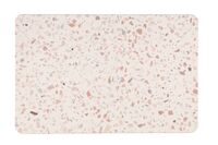 4Living Diatomite kylpyhuonematto 39x60 cm valkoinen/beige