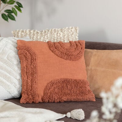 Kaari tyynynpäällinen 45x45 cm ruskea