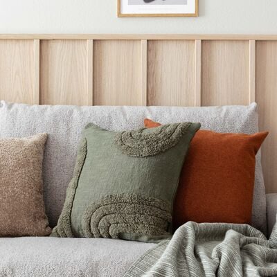 Kaari tyynynpäällinen 45x45 cm ruskea