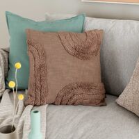 Kaari tyynynpäällinen 45x45 cm ruskea