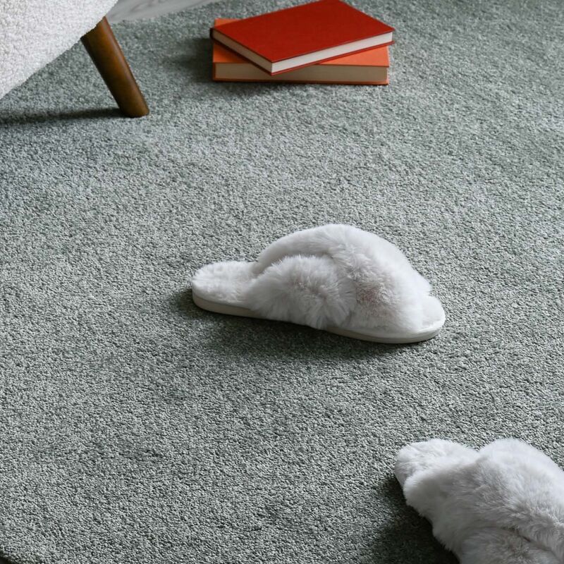 Karuselli nukkamatto vihreä